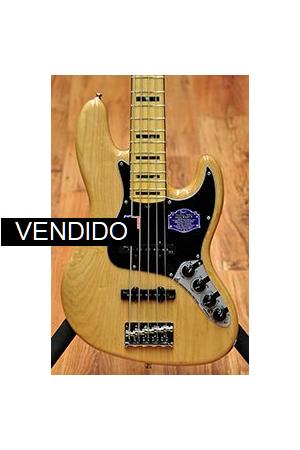 Fender American Deluxe Jazz Bass V Natural MN #1 Fender American Deluxe Jazz Bass V Natural MN #1